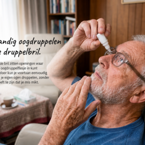 Druppelbril Oogdruppelhulp - Zelfstandig Druppelen