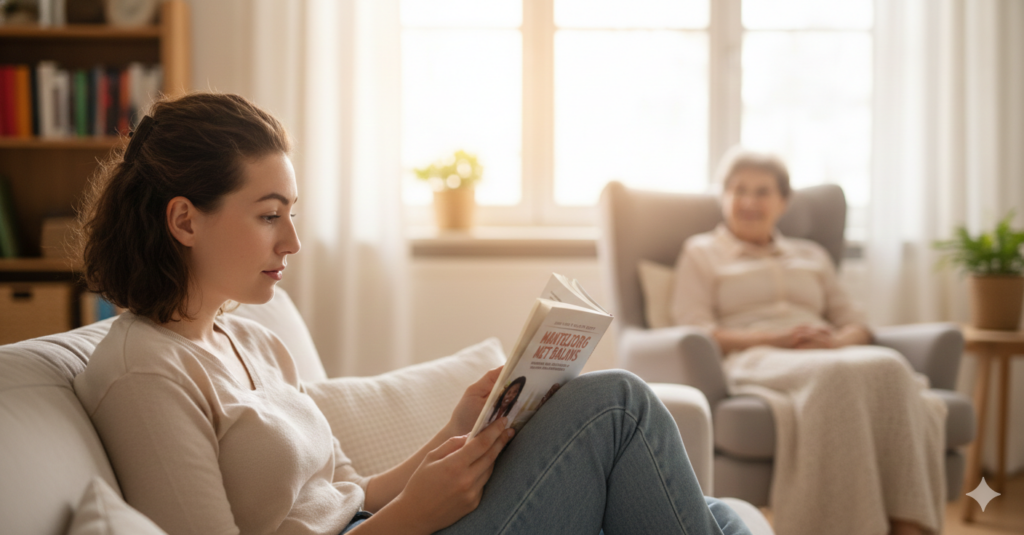 FOTO FEFE CARE BOEK LEZEN 1